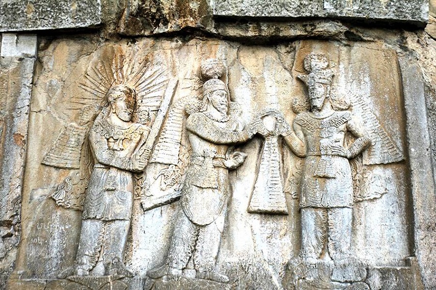طاق بستان و پادشاهان ساسانی